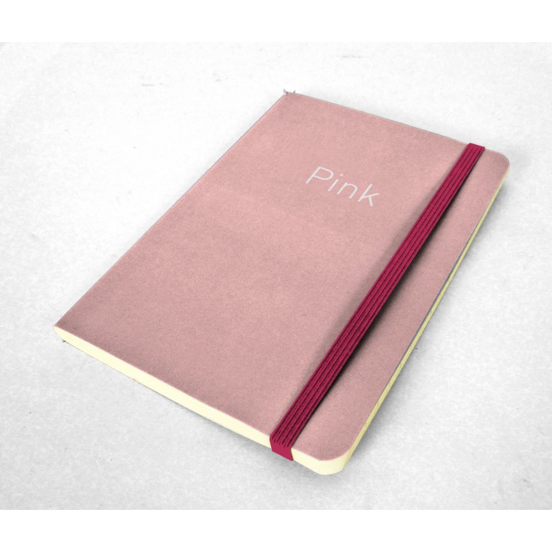 Petit carnet de notes rose avec fleurs – Bizou