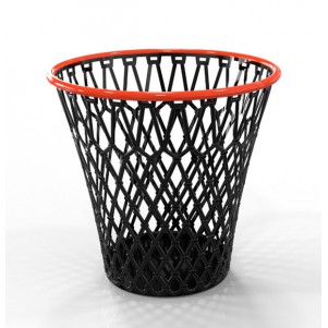 Corbeille Panier de basket - noir