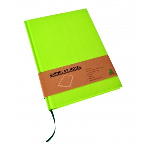 Carnet de notes Color moyen modèle vert