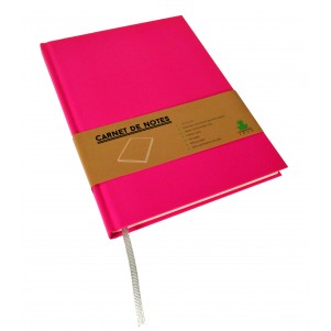 Librairie du Portage - Cahier de notes A5 colourblock : rose