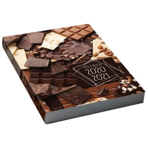 Agenda 12x17cm - 2020/2021 - Chocolat