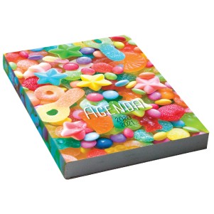 Agenda 12x17cm - 2020/2021 - Bonbons