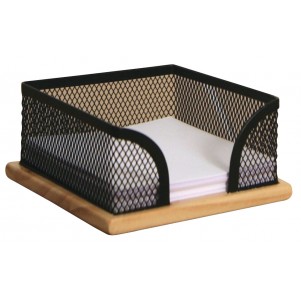 Porte mémo en métal / bois Porte mémo en métal / bois