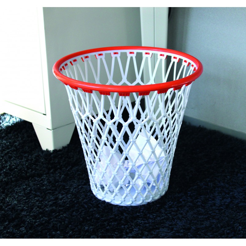 Corbeille à papier en Forme de Panier de Basket