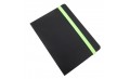 Carnet de notes Elasticool - Elastique jaune