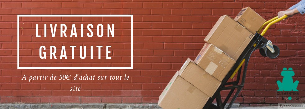 Livraison offerte à partir de 50€